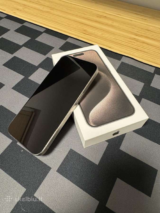 iPhone 15 Pro 256gb - nuotraukos Nr. 2