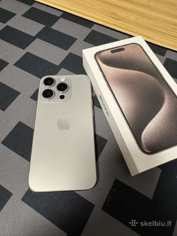 iPhone 15 Pro 256gb - nuotraukos Nr. 3