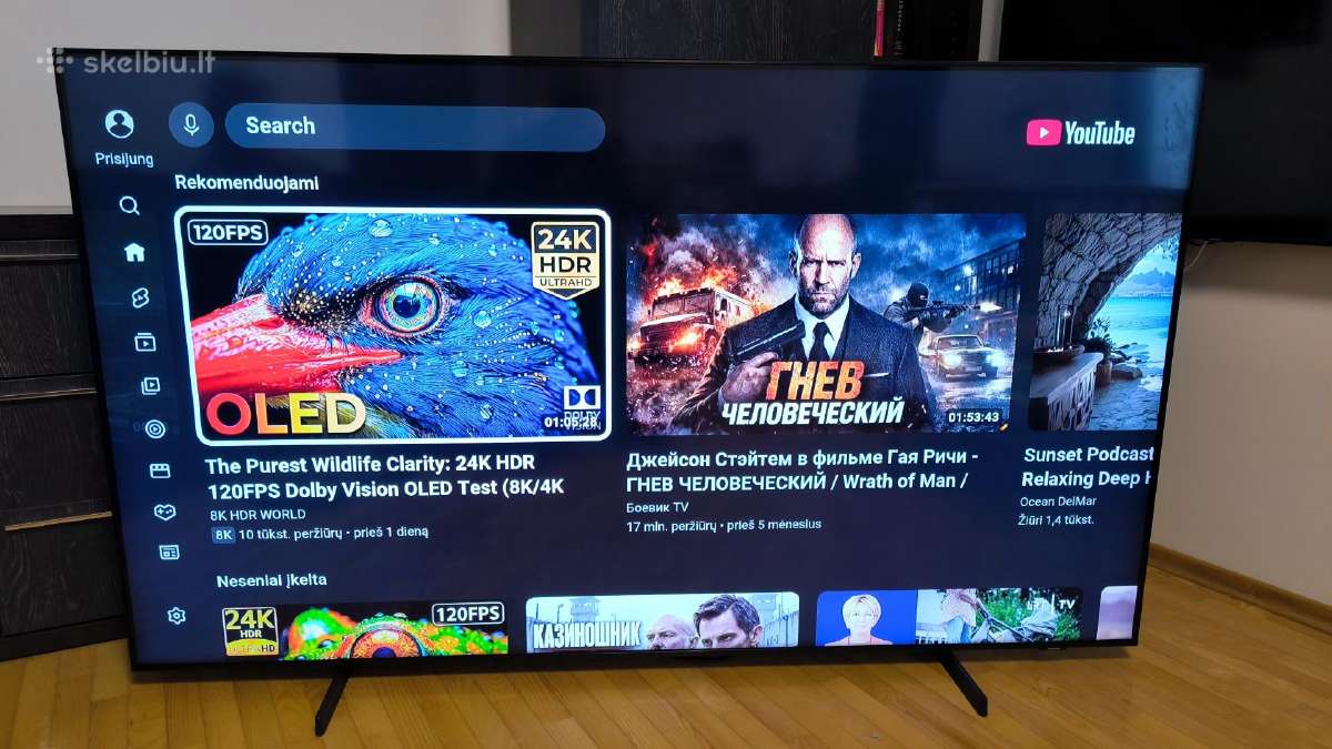 Parduodu 190cm Samsung Uhd Smart TV Ue75au9072uxxh - nuotraukos Nr. 3