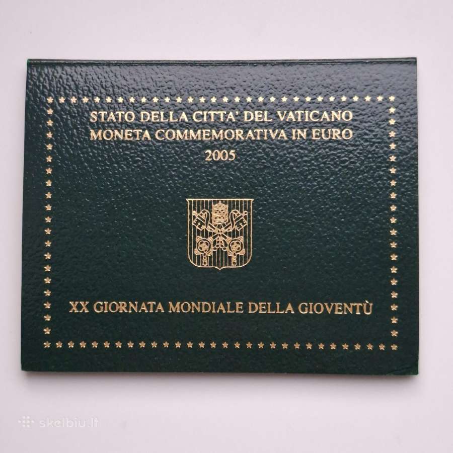 Vatikano proginė 2 eurų moneta. - nuotraukos Nr. 5