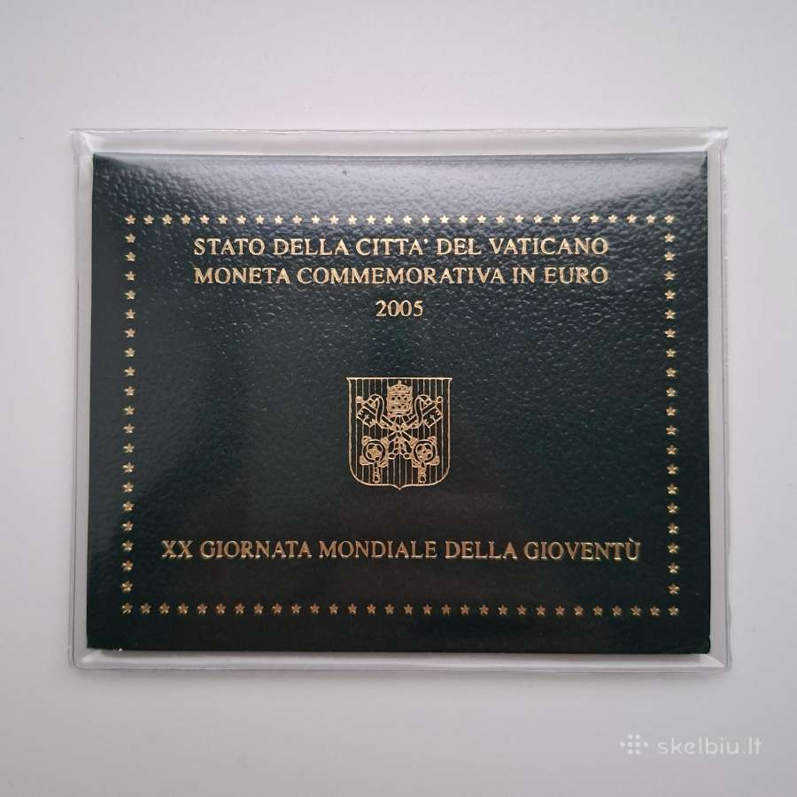 Vatikano proginė 2 eurų moneta. - nuotraukos Nr. 7