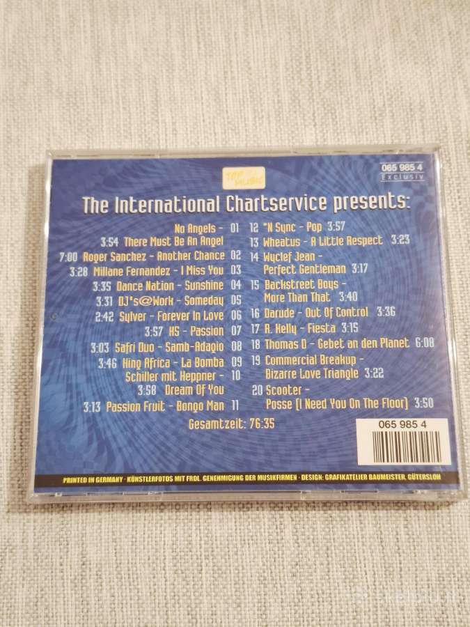 Chart Boxx – 20 Tophits (CD) - nuotraukos Nr. 4