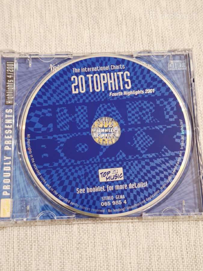 Chart Boxx – 20 Tophits (CD) - nuotraukos Nr. 3
