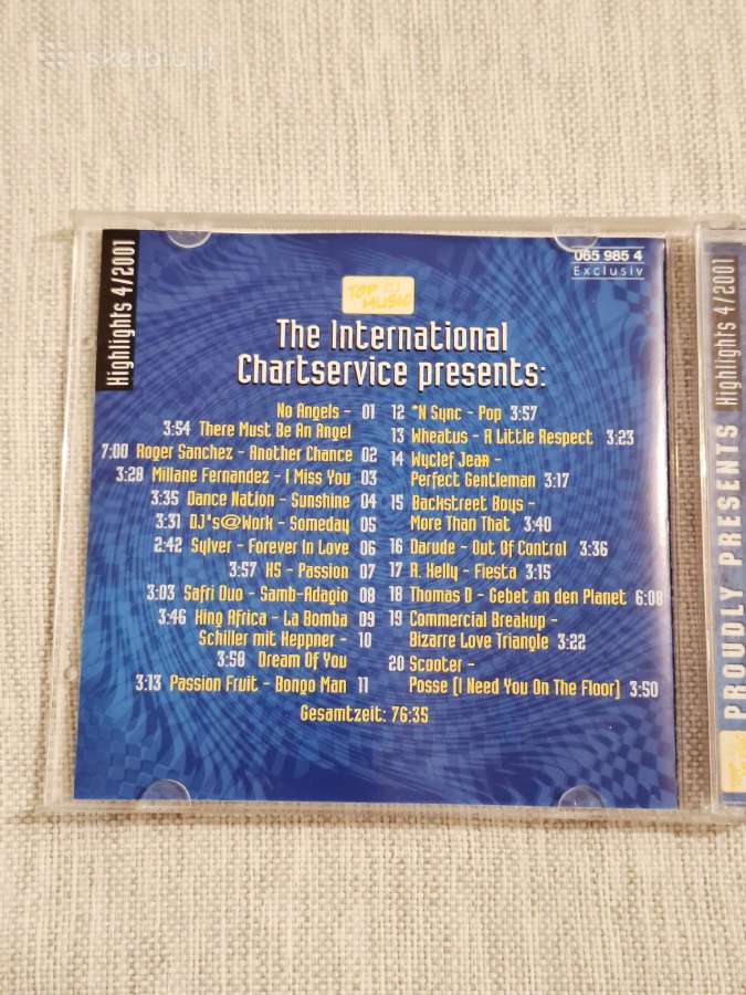 Chart Boxx – 20 Tophits (CD) - nuotraukos Nr. 2