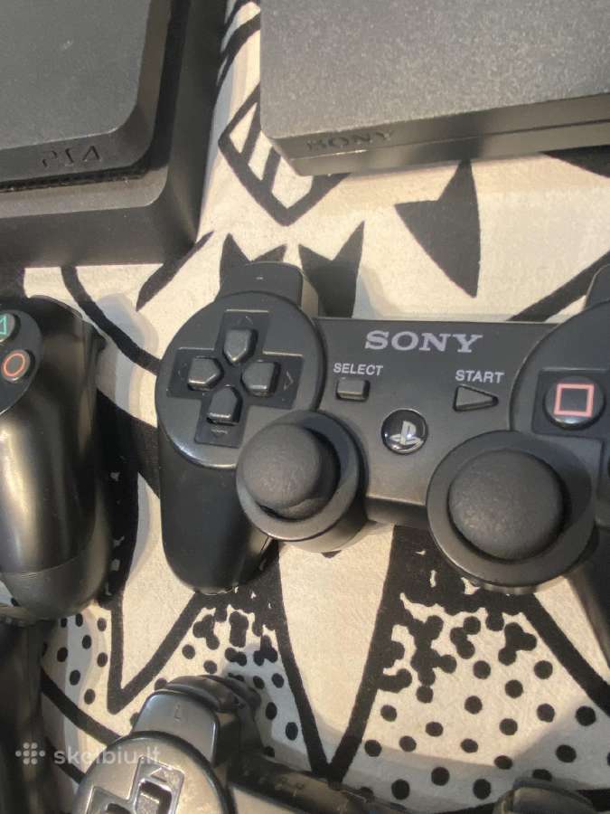 Ps4 Slim 1tb + PS3 Slim 320gb + Daug žaidimų - nuotraukos Nr. 2