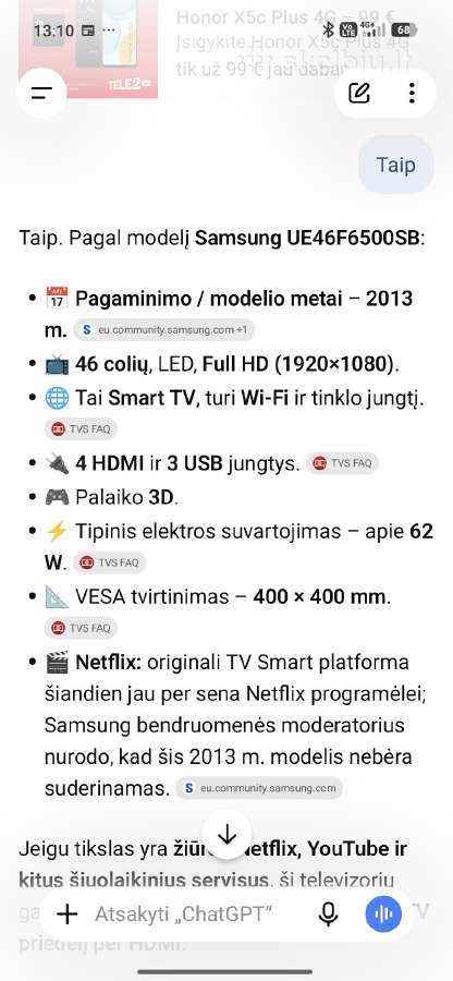 Televizorius - nuotraukos Nr. 5