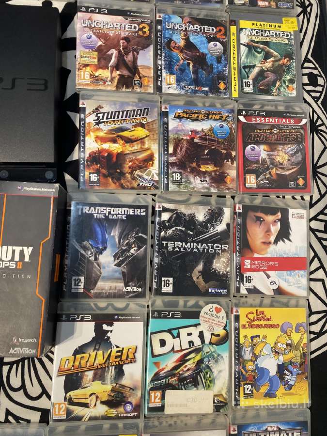 Ps4 Slim 1tb + PS3 Slim 320gb + Daug žaidimų - nuotraukos Nr. 9