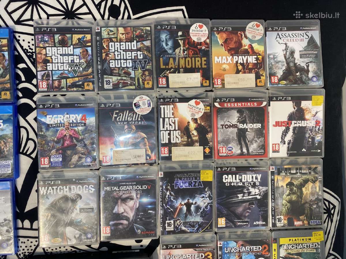 Ps4 Slim 1tb + PS3 Slim 320gb + Daug žaidimų - nuotraukos Nr. 10