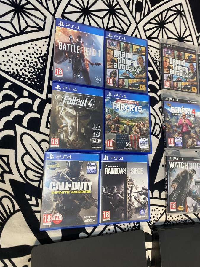 Ps4 Slim 1tb + PS3 Slim 320gb + Daug žaidimų - nuotraukos Nr. 11