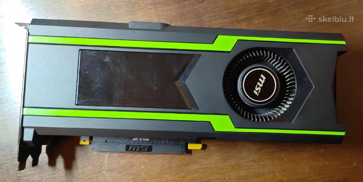 Msi Geforce Gtx 1080 Ti 11gb vaizdo plokštė - nuotraukos Nr. 6