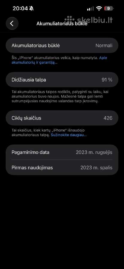 iPhone 15 pro max - nuotraukos Nr. 4