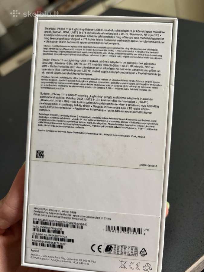 iPhone 11 64gb - nuotraukos Nr. 4
