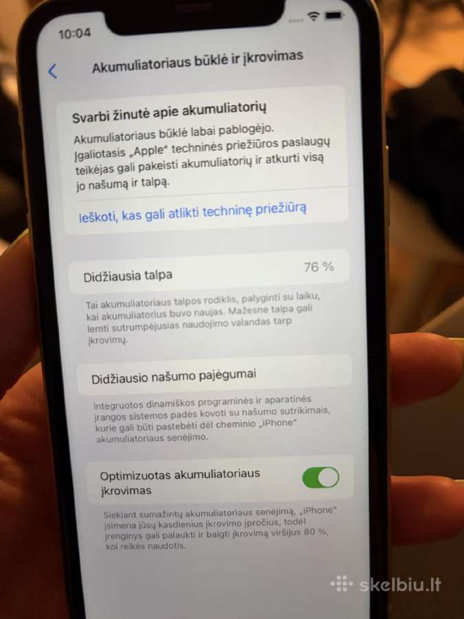 iPhone 11 64gb - nuotraukos Nr. 5