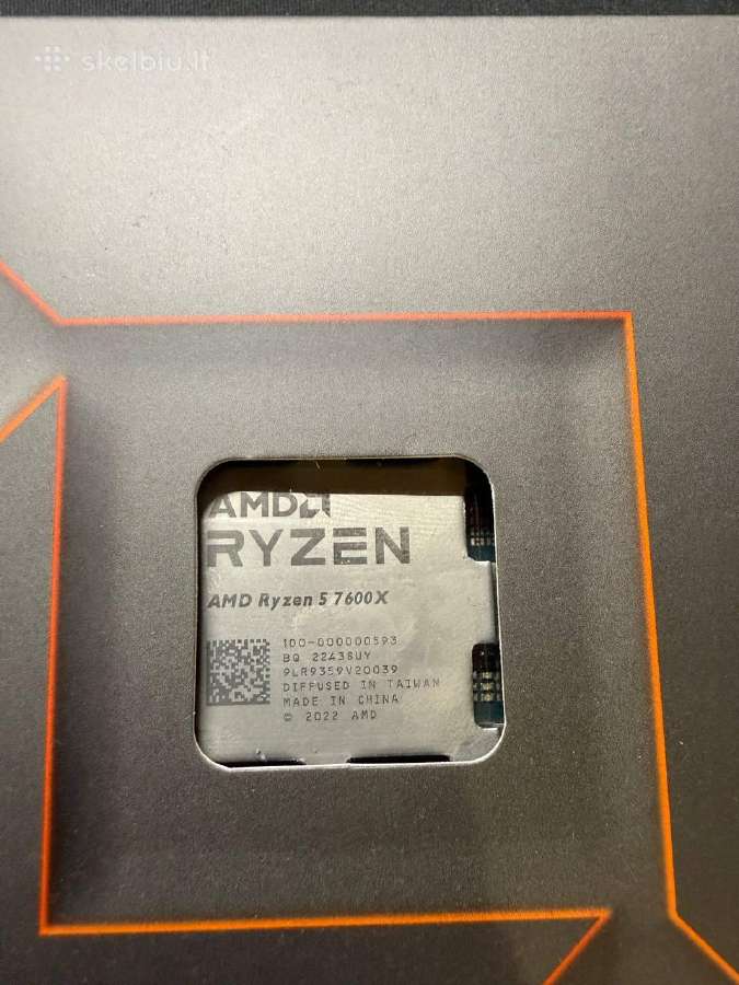 Ryzen 5 7600x - nuotraukos Nr. 2
