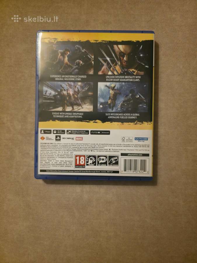 Ps5 Marvels Wolverine - nuotraukos Nr. 4