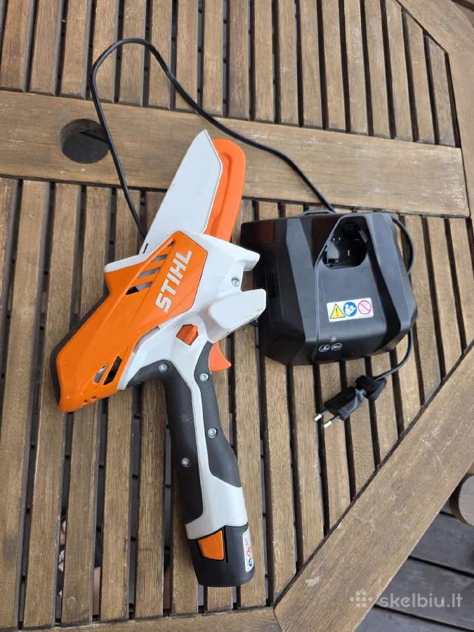 Stihl gta26 akumuliatorinis pjūklas - nuotraukos Nr. 3