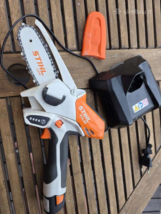 Stihl gta26 akumuliatorinis pjūklas - nuotraukos Nr. 5