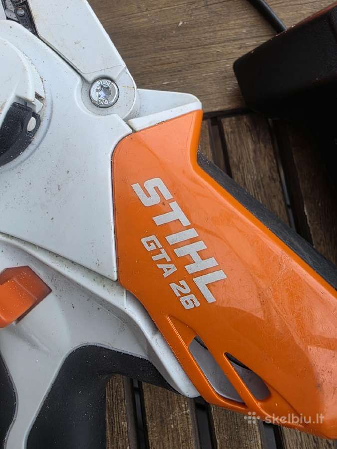 Stihl gta26 akumuliatorinis pjūklas - nuotraukos Nr. 6