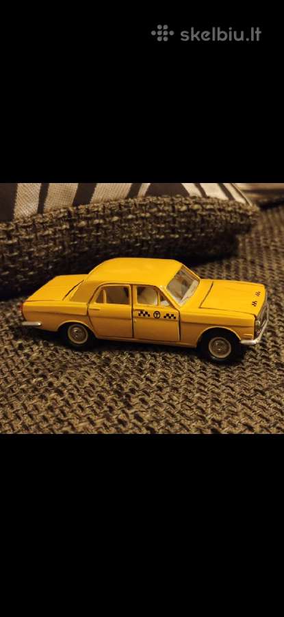 1:43 gaz 24 volga taxi ussr - nuotraukos Nr. 4