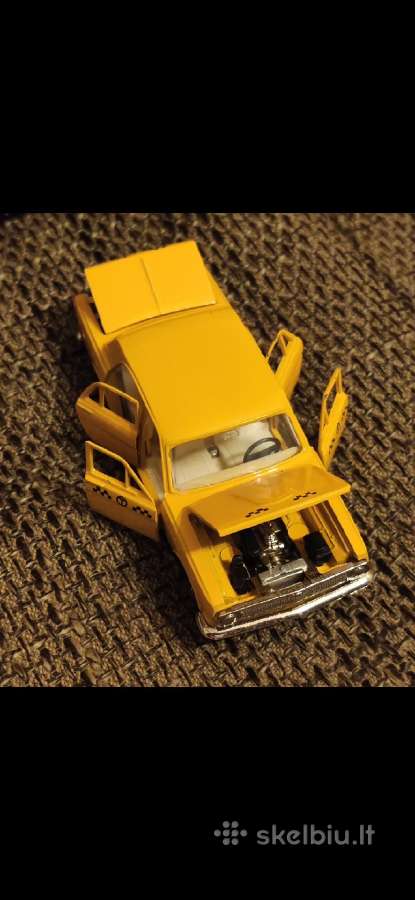1:43 gaz 24 volga taxi ussr - nuotraukos Nr. 5