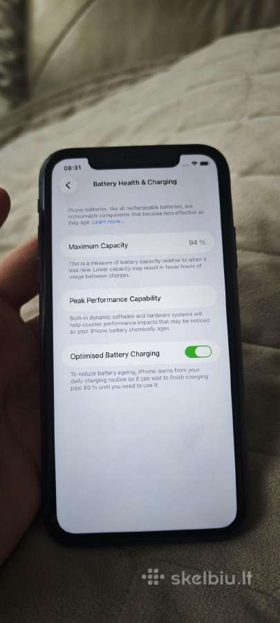 iPhone 11 originalia 94% baterija - nuotraukos Nr. 5