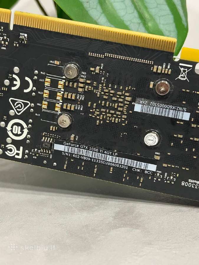 Vaizdo plokštė Msi 1050 Ti 4gb Lp (Low Profile) - nuotraukos Nr. 5