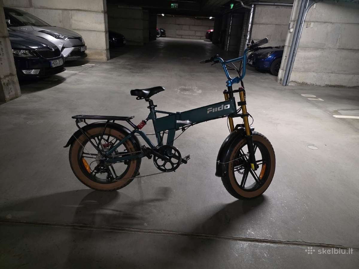 Fiido M1 Pro Fat Tire elektrinis dviratis (20") - nuotraukos Nr. 2