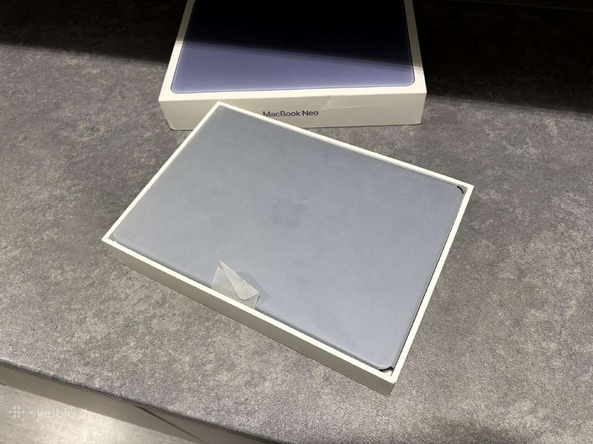 Parduodamas MacBook Neo 512 GB (Indigo mėlynas) - nuotraukos Nr. 6