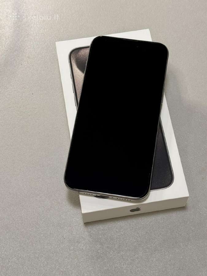 iPhone 15 Pro Max, 256gb, Titanium - nuotraukos Nr. 2