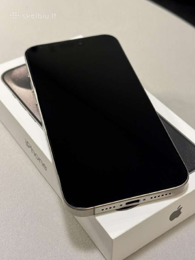 iPhone 15 Pro Max, 256gb, Titanium - nuotraukos Nr. 4