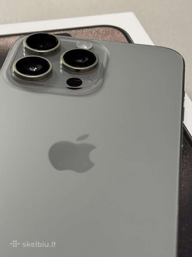 iPhone 15 Pro Max, 256gb, Titanium - nuotraukos Nr. 5