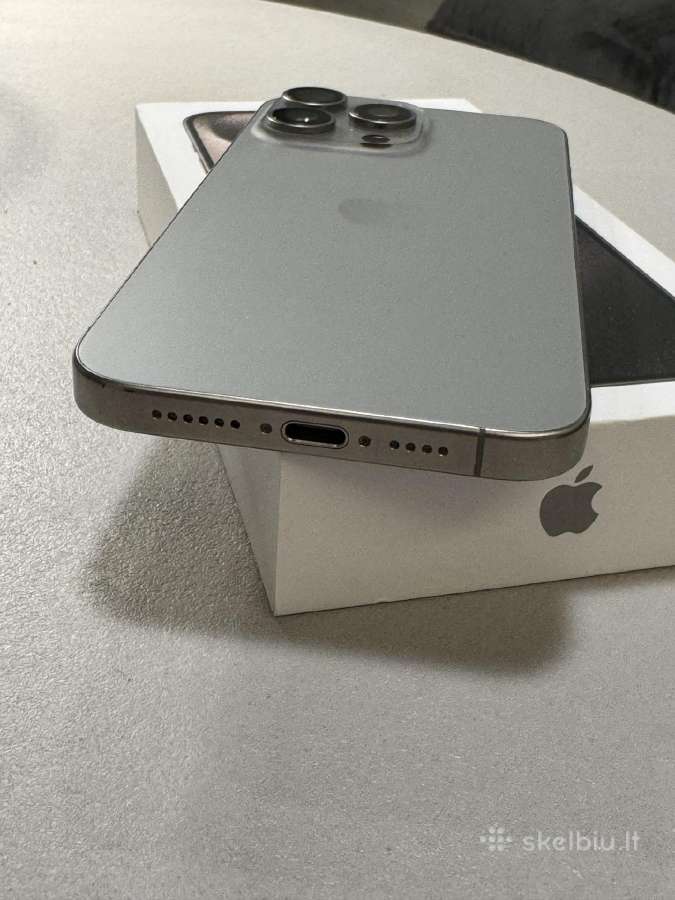 iPhone 15 Pro Max, 256gb, Titanium - nuotraukos Nr. 8