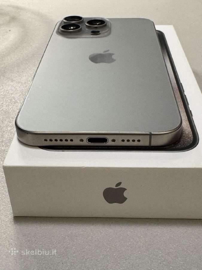 iPhone 15 Pro Max, 256gb, Titanium - nuotraukos Nr. 11