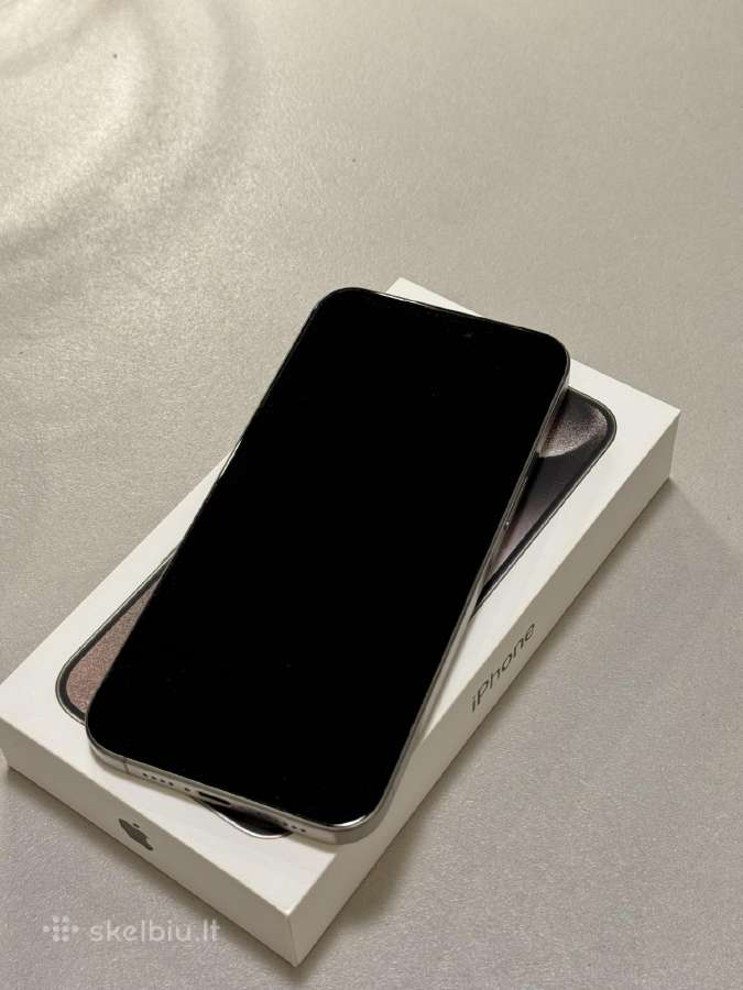 iPhone 15 Pro Max, 256gb, Titanium - nuotraukos Nr. 12