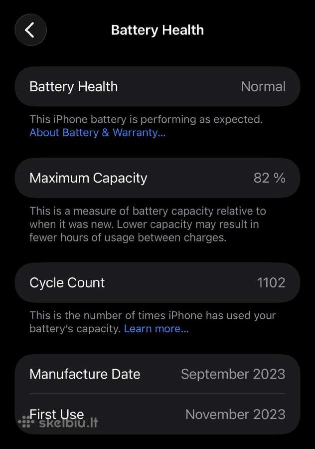 iPhone 15 Pro Max, 256gb, Titanium - nuotraukos Nr. 3