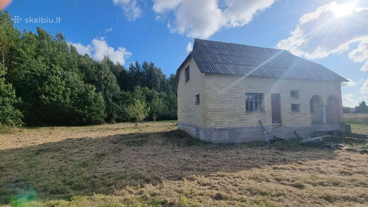 Vaiteliai 12 arų ir 300kv legalus, nebaigtas namas - nuotraukos Nr. 9