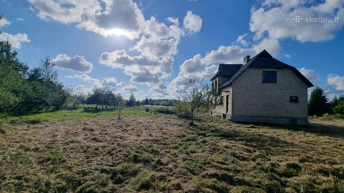 Vaiteliai 12 arų ir 300kv legalus, nebaigtas namas - nuotraukos Nr. 11