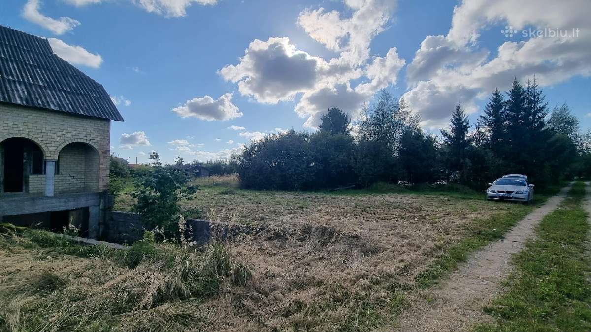 Vaiteliai 12 arų ir 300kv legalus, nebaigtas namas - nuotraukos Nr. 13