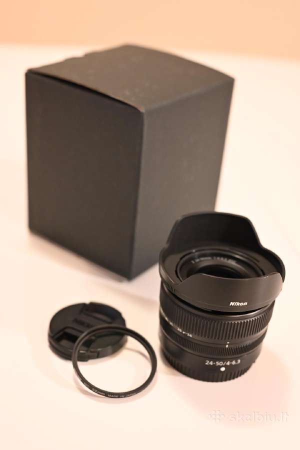 Nikkor Z 24-50mm (naujas) su Nikon Nc filtru - nuotraukos Nr. 3