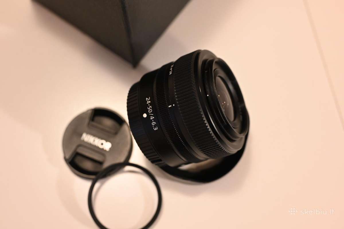 Nikkor Z 24-50mm (naujas) su Nikon Nc filtru - nuotraukos Nr. 2