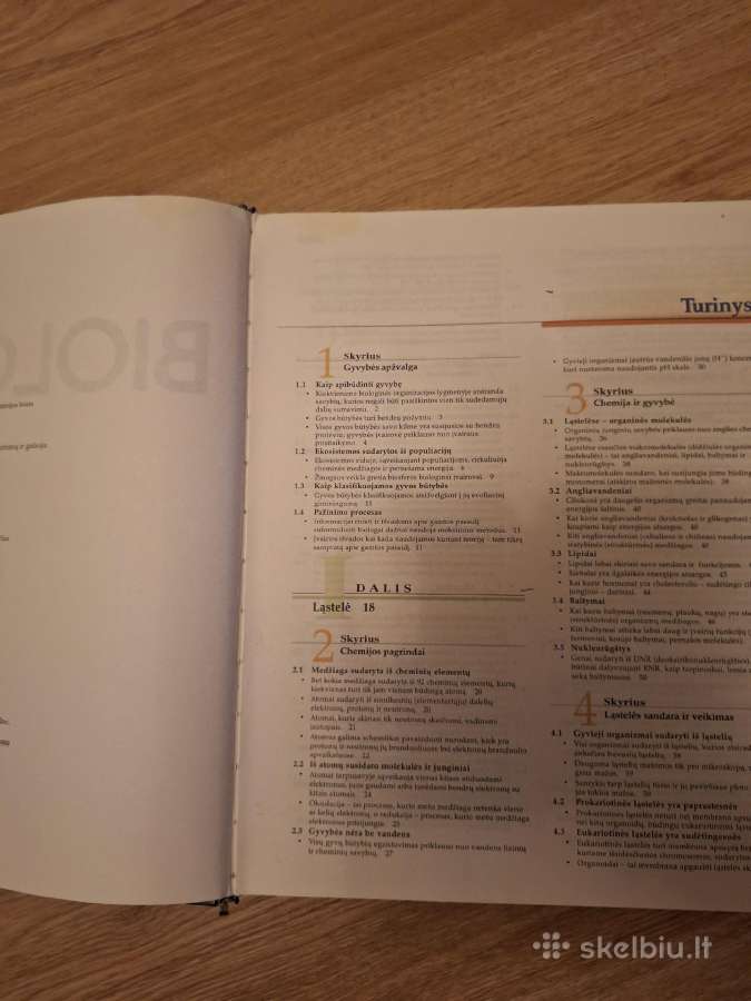 Biologija. Sylvia S. Mader 1knyga - nuotraukos Nr. 2