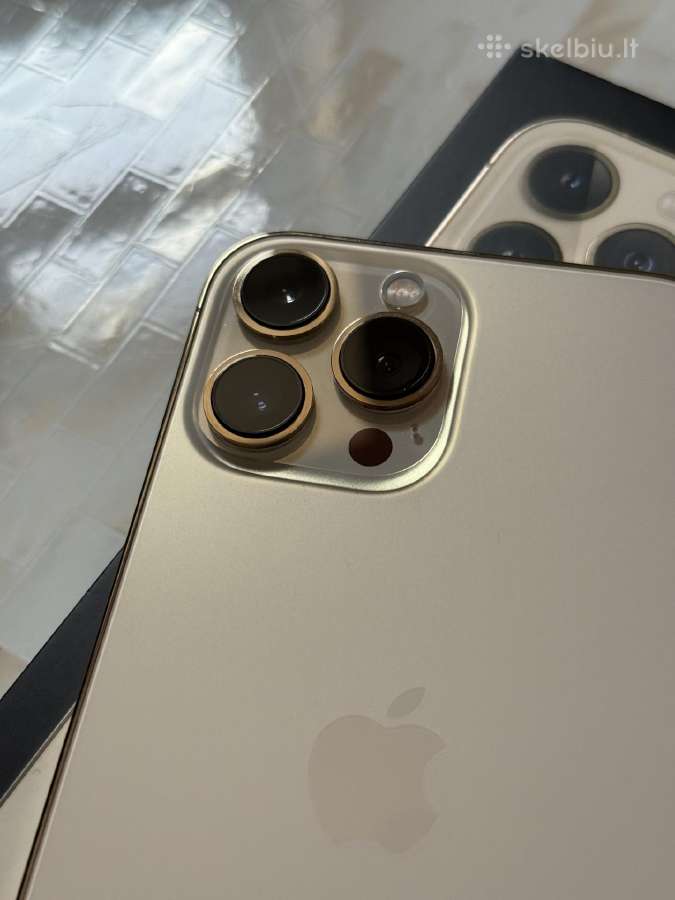 iPhone 13 Pro Max 256gb Gold - nuotraukos Nr. 9