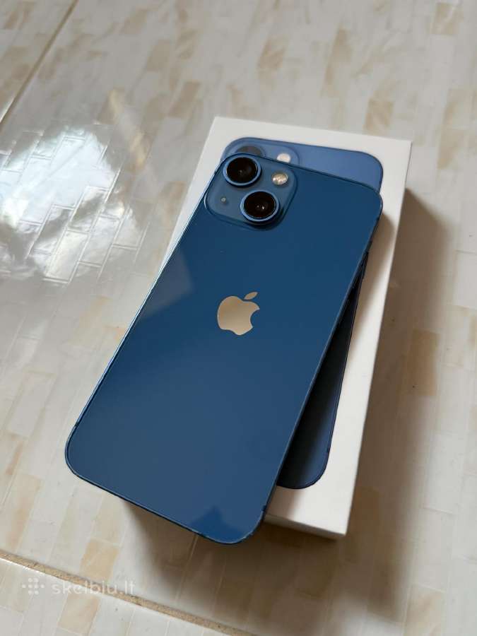 iPhone 13 mini 128gb Blue - nuotraukos Nr. 5