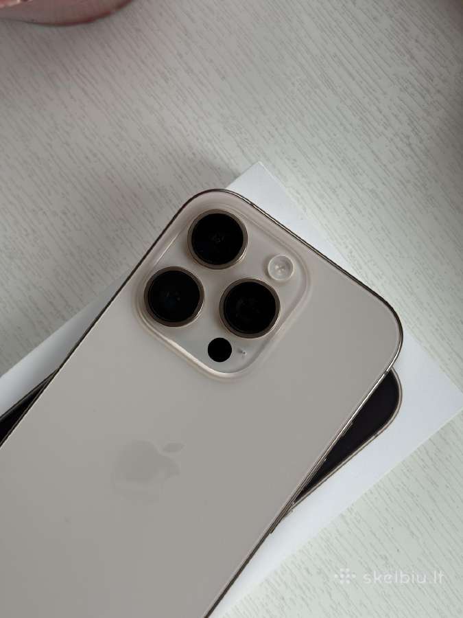 Apple iPhone 16 pro 256gb Geros būklės - nuotraukos Nr. 6