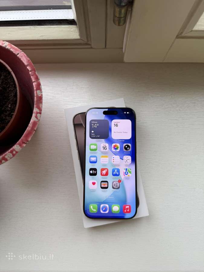 Apple iPhone 16 pro 256gb Geros būklės - nuotraukos Nr. 8