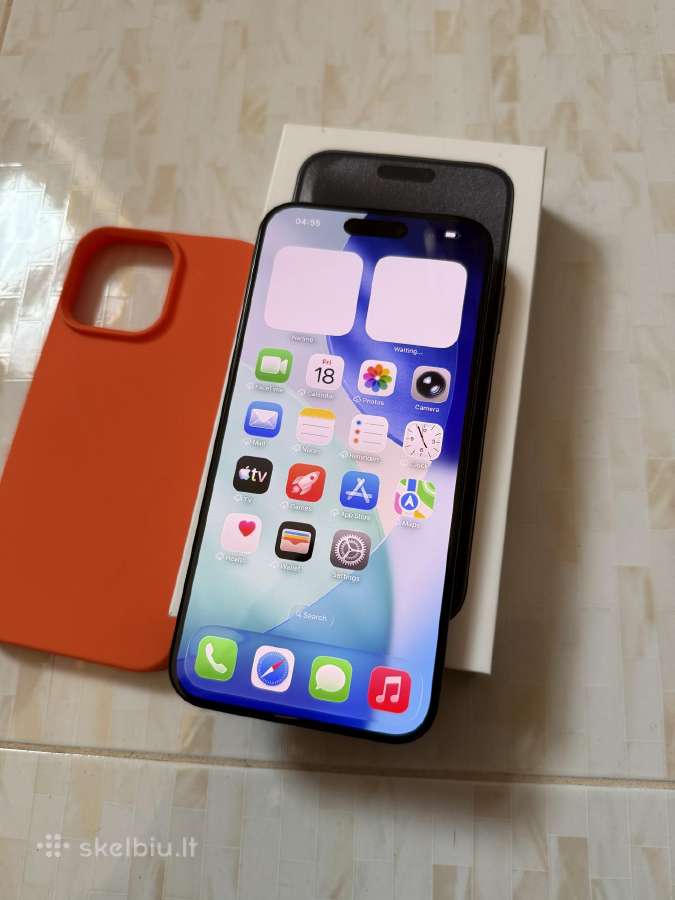 iPhone 15 Pro Max 256gb - nuotraukos Nr. 3