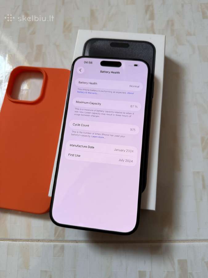 iPhone 15 Pro Max 256gb - nuotraukos Nr. 5