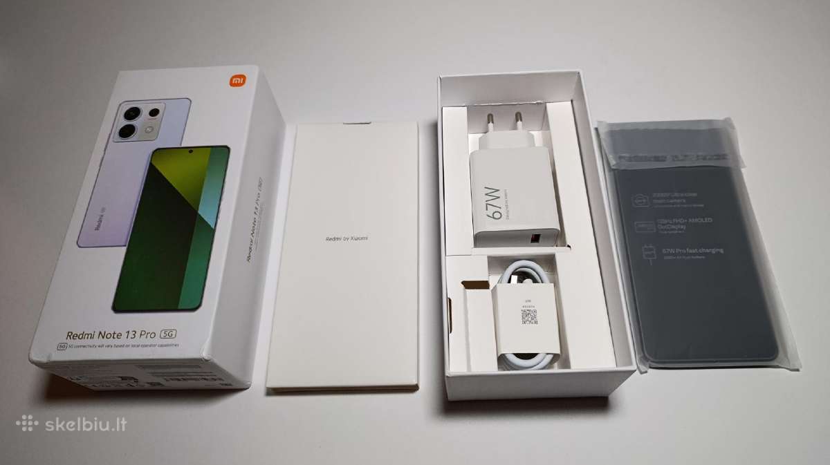 Xiaomi Redmi Note 13 Pro 5G 12/256 GB - nuotraukos Nr. 2