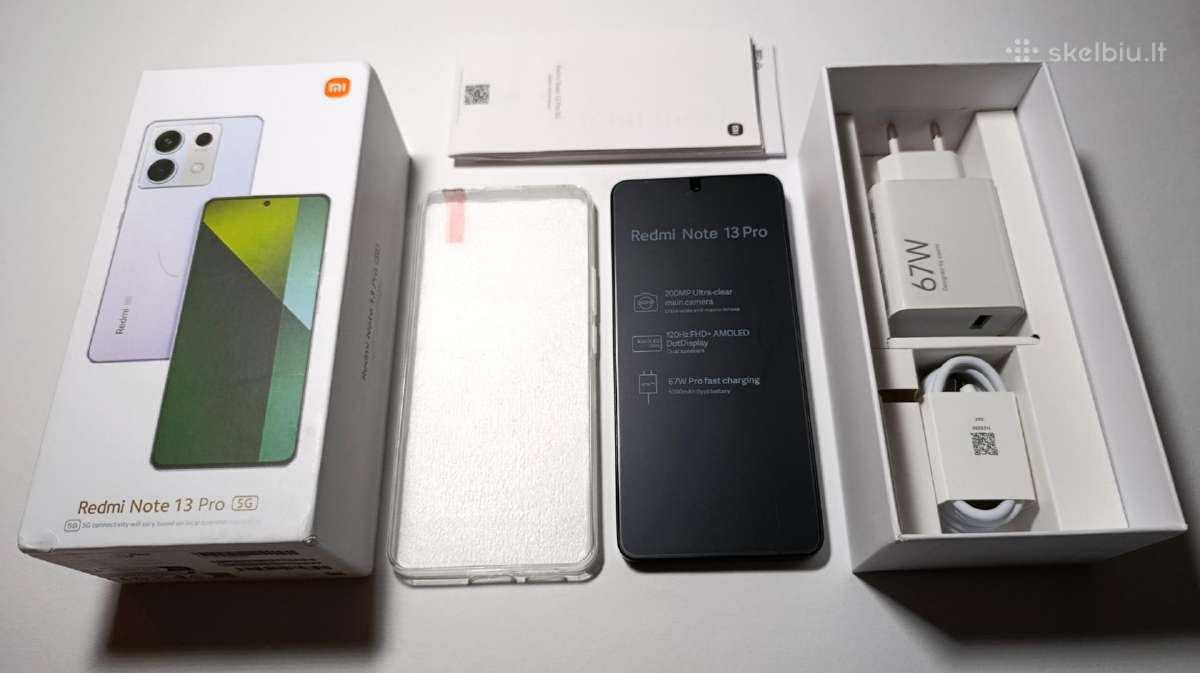 Xiaomi Redmi Note 13 Pro 5G 12/256 GB - nuotraukos Nr. 3