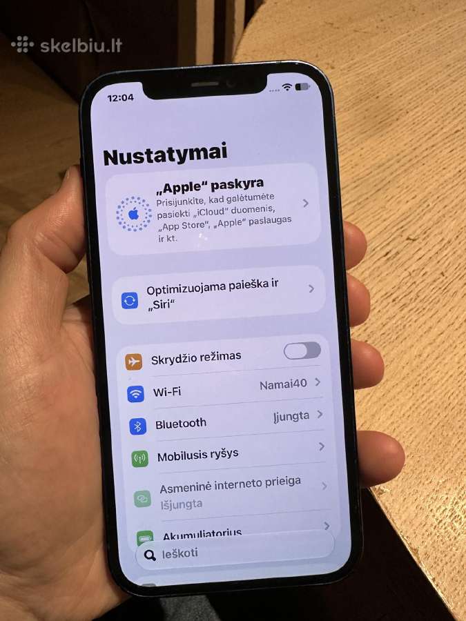 iPhone 12 256 GB - nuotraukos Nr. 3